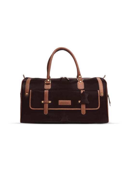 Premium Leather Duffle Bag for Men & Women