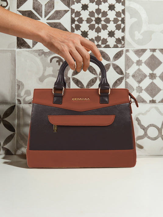 Brown Satchel Handbag - Perfect for Every Occasion