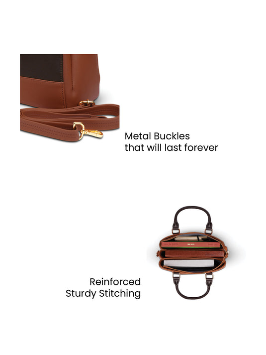 Brown Satchel Handbag - Perfect for Every Occasion