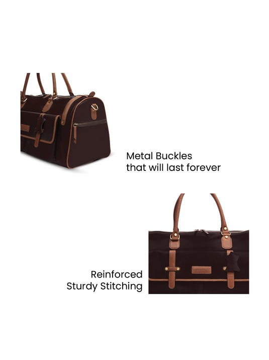 Premium Leather Duffle Bag for Men & Women
