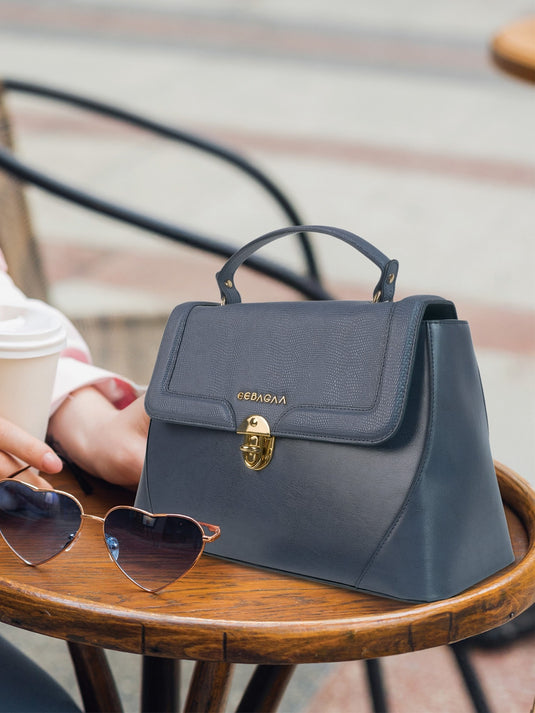 Modern Grey Satchel Sling Bag - Ideal for Daily Use