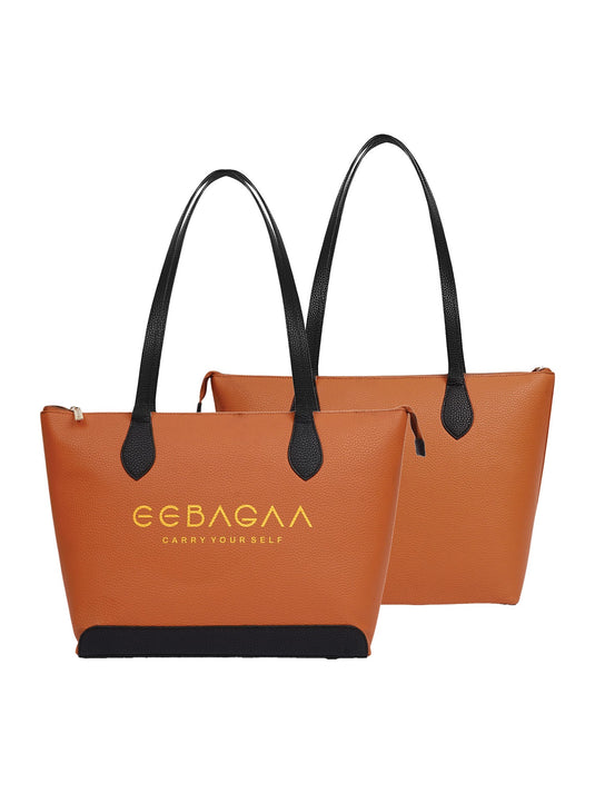 Classic Brown Tote Handbag - Everyday Essential