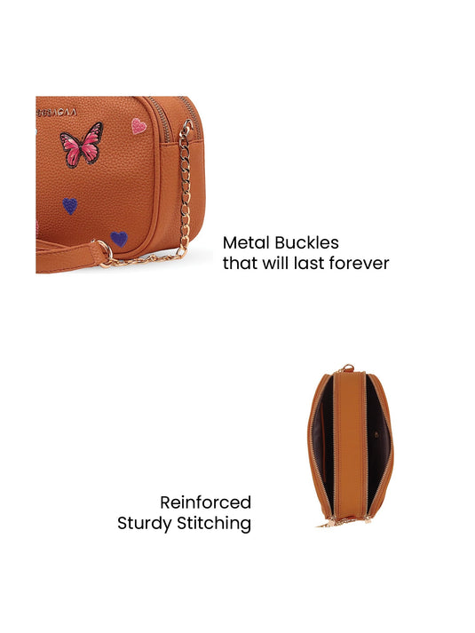 Classic Brown Hobo Sling Bag - Effortlessly Cool