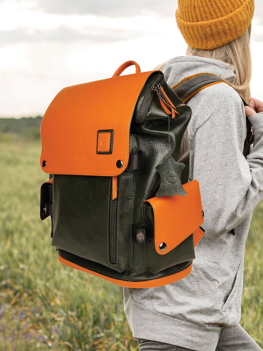 Modern Multicolor Backpack - Stylish & Spacious
