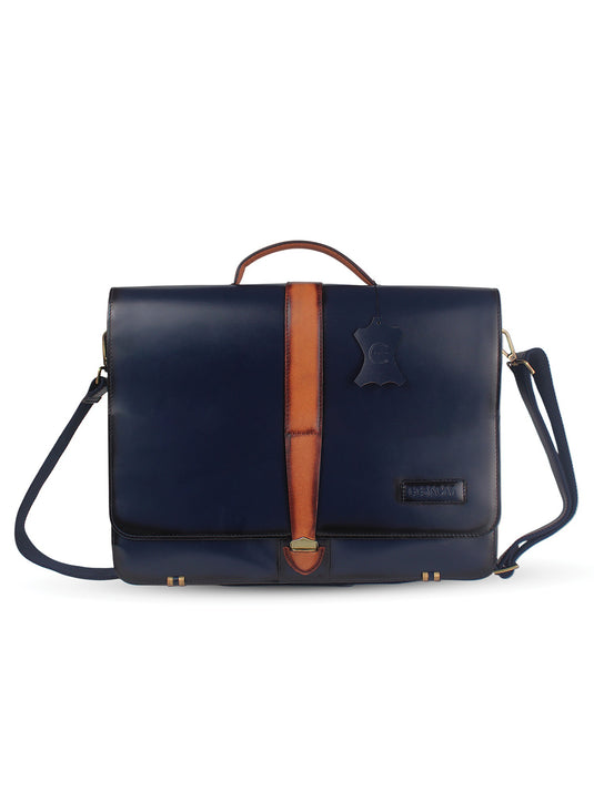 Leather Portfolio Bag for Men & Women
