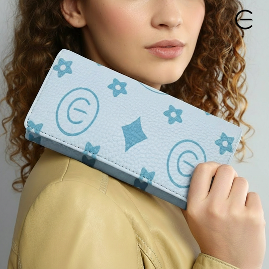 PU Wallet | Sky Blue