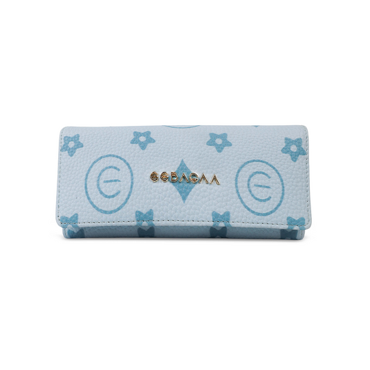 PU Wallet| Sky Blue