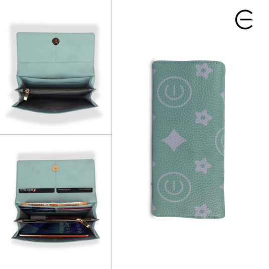 Harmonium Wallet | Mint Green