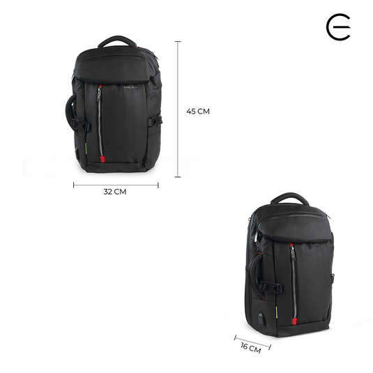 Black Overnighter Bag