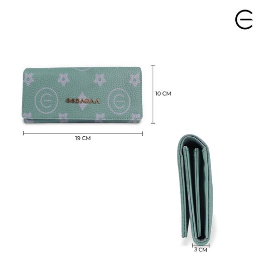 Harmonium Wallet | Mint Green