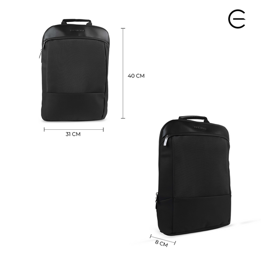 Compact & Lightweight Backpack | Matte Black