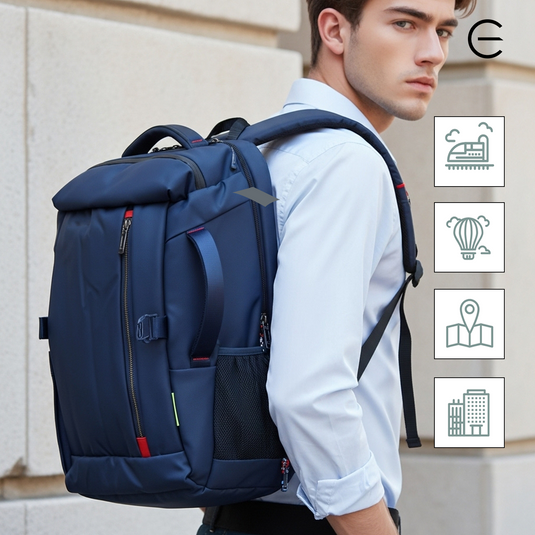 Overnight Travel Bag | Navy Blue