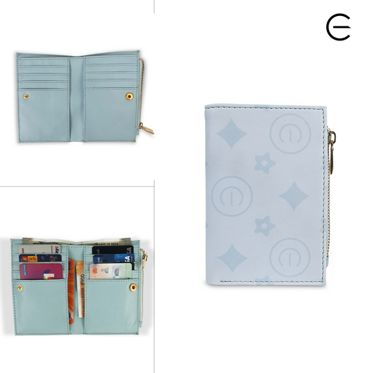 Fold Mini Wallet Sky Blue