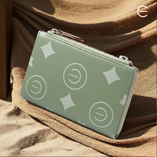 Fold Mini Wallet Green