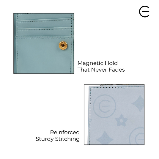 Fold Mini Wallet Sky Blue
