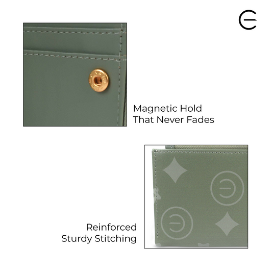 Fold Mini Wallet Green