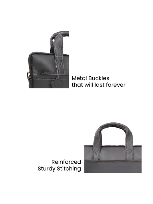 Modern Satchel Laptop Bag - Sleek & Professional Design