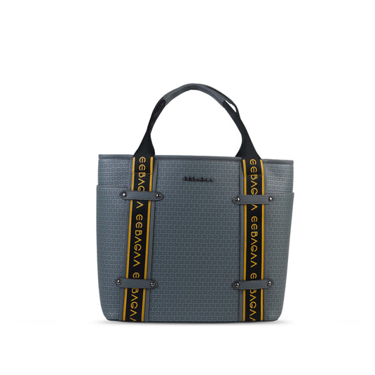 EEBAGAA GREY LARGE TOTE HANDBAG