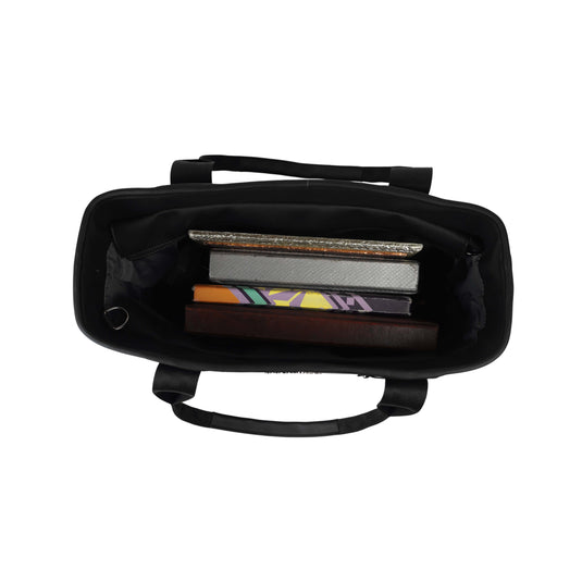 EEBAGAA Women’s Black Large Tote Handbag – Modern, Spacious & Versatile