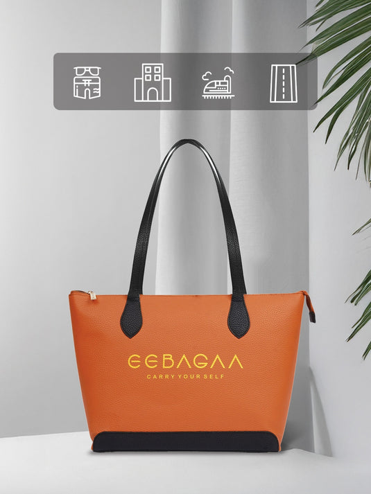 Classic Brown Tote Handbag - Everyday Essential