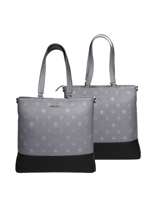 Modern Grey Tote Handbag - Perfect for Work or Play
