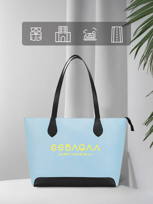 Sky Blue Tote Handbag - Brighten Your Look