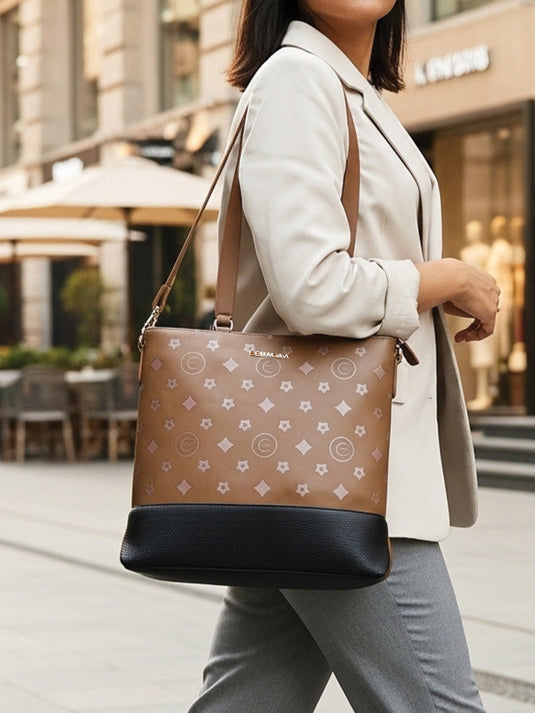 Black Tote Handbag - Versatile & Trendy