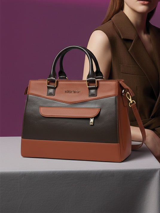 Brown Satchel Handbag - Perfect for Every Occasion