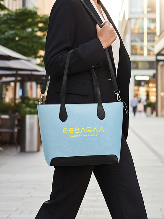 Sky Blue Tote Handbag - Brighten Your Look