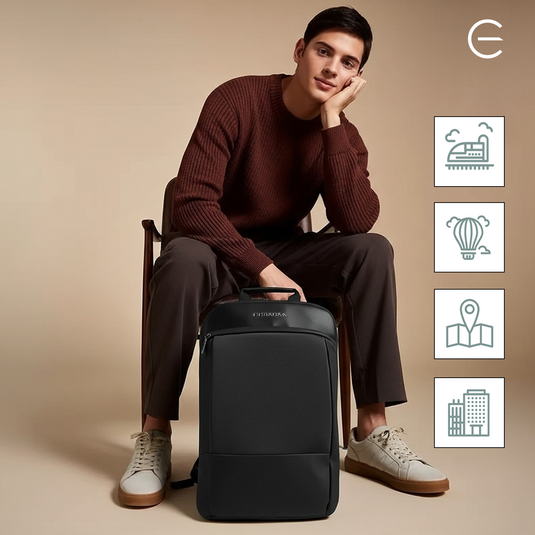 Compact & Lightweight Backpack | Matte Black