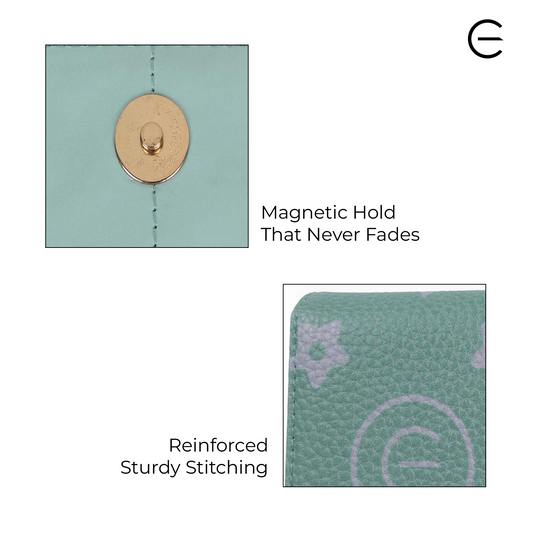 Harmonium Wallet | Mint Green