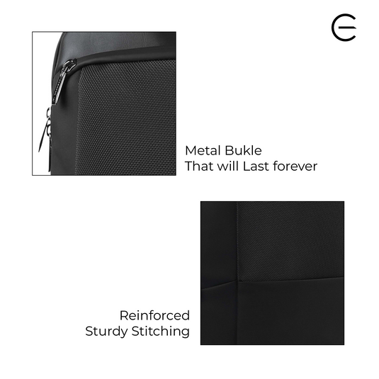 Compact & Lightweight Backpack | Matte Black