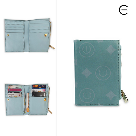 Fold Mini Wallet |Mint Green