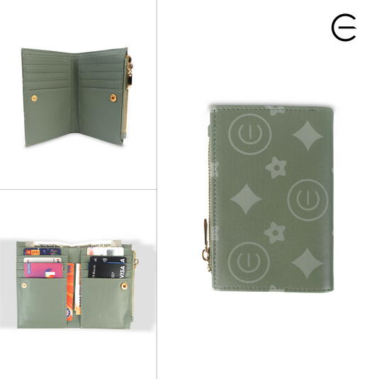 Fold Mini Wallet Green