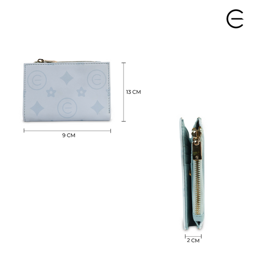 Fold Mini Wallet Sky Blue