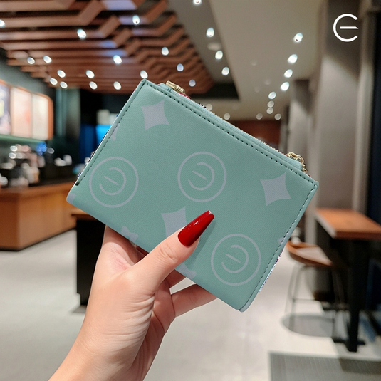 Fold Mini Wallet |Mint Green