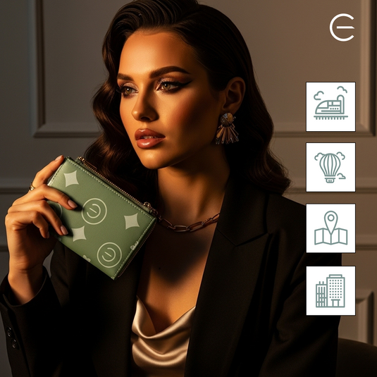 Fold Mini Wallet Green