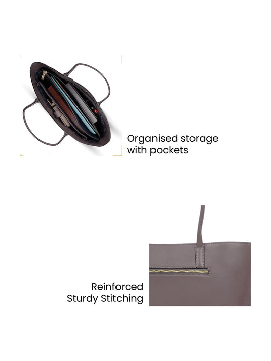 Trendy Red & Blue Cream Tote Handbag - Stand Out in Style