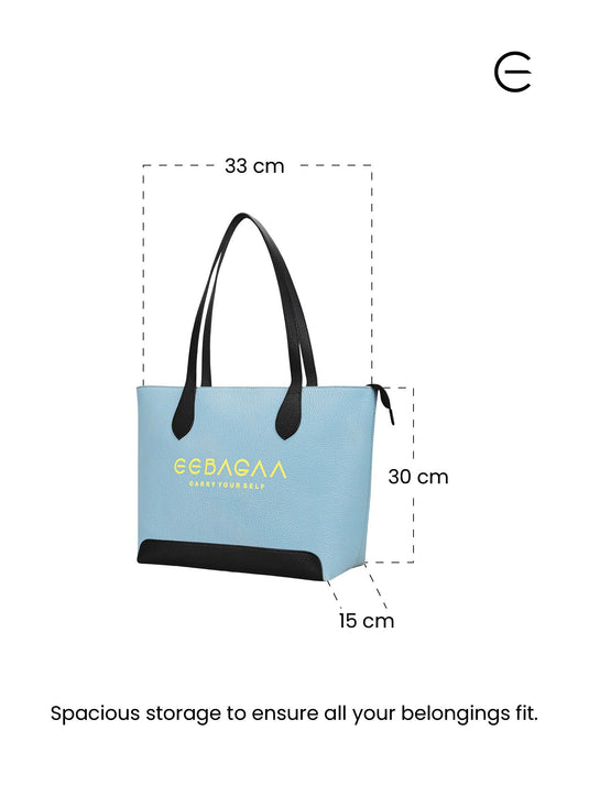 Sky Blue Tote Handbag - Brighten Your Look