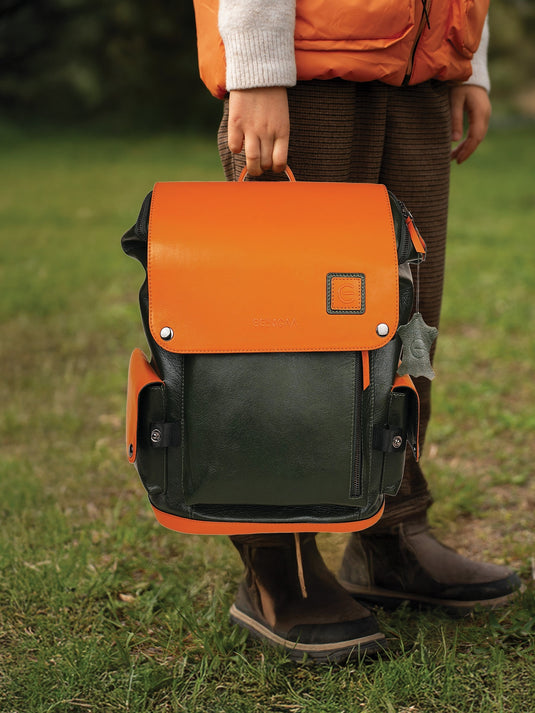 Modern Multicolor Backpack - Stylish & Spacious