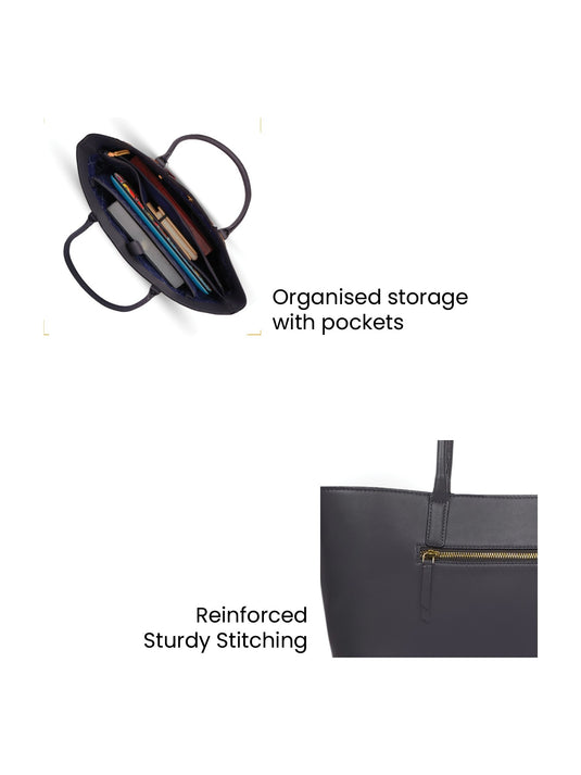 Vibrant Red & Orange Cream Tote Handbag - Bold & Beautiful