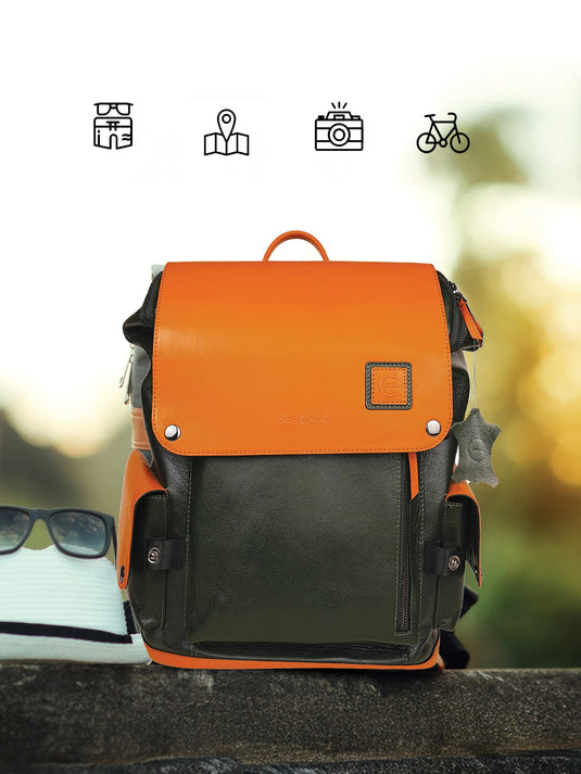 Modern Multicolor Backpack - Stylish & Spacious