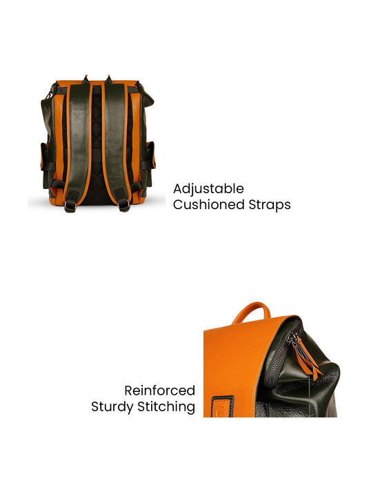 Modern Multicolor Backpack - Stylish & Spacious